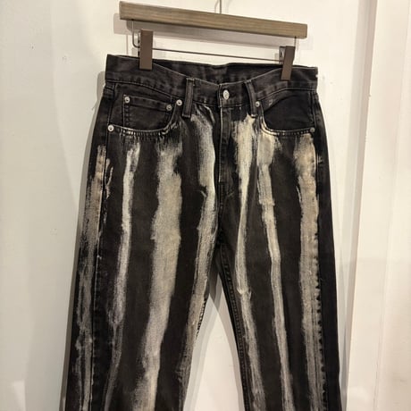 【Web限定】LEVI'S 505 bleached denim jeans(32)