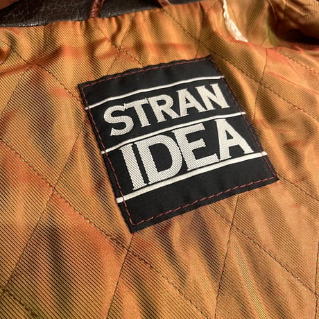 【Dead Stock / web限定】STRAN IDEA "FAY" leather jacket (48)