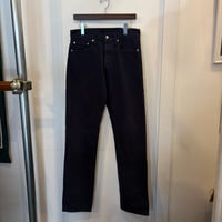 【Web限定】LEVI'S 501 straight black jeans(32)