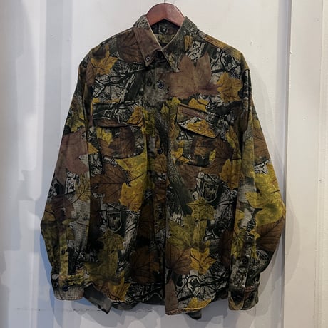 【Web限定】KAMOTEK real tree safari shirt (M)