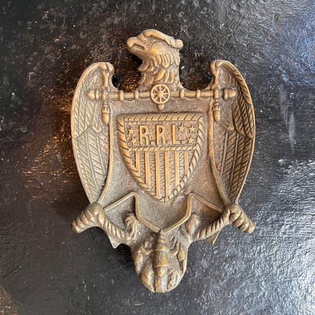 RRL eagle steel pate