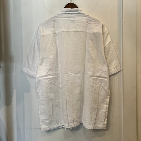 【Web限定】AMERICA linen s/s shirt (about L)