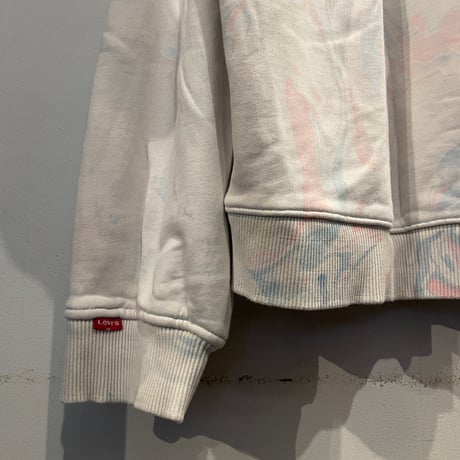 LEVI'S marble wash hoodie(M)
