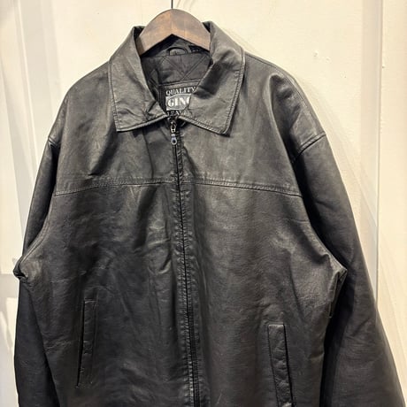 GINO QUALITY LEATHER Leather jacket (XL)