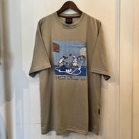 【Web限定】PLATINUM FUBU design print tee (L)
