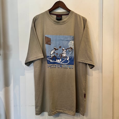 【Web限定】PLATINUM FUBU design print tee (L)