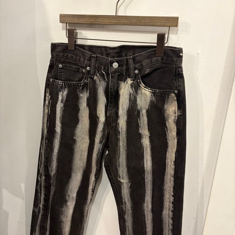 【Web限定】LEVI'S 505 bleached denim jeans(32)