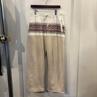 【web限定】BOWWOW snow flake sweat pants(XL)