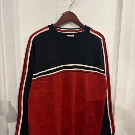 【web限定】ARIZONA 2tone knit cardiga (L)