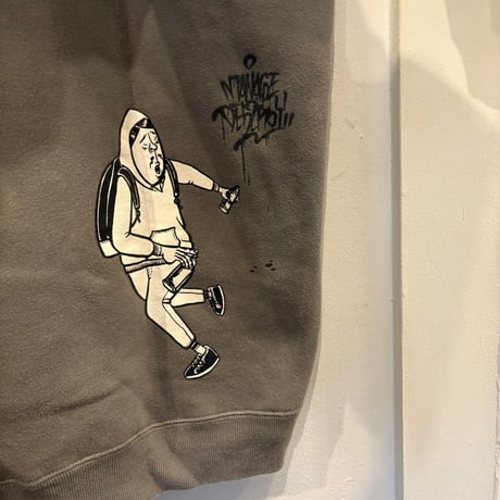 MANAGE DESTROY "ESOW" crewneck sweat(XXL)