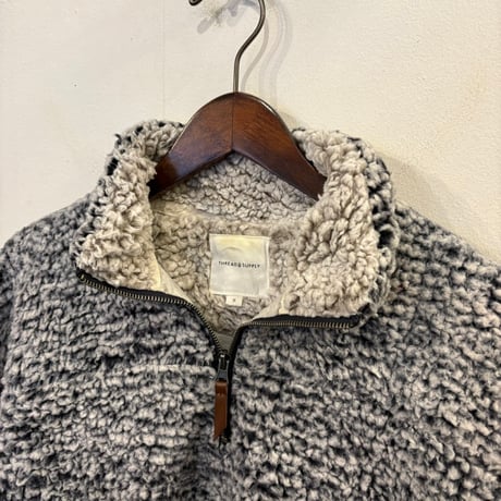 THREAD & SUPPLY boa pull-over fleece (S)