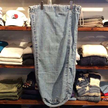 【web限定】nobrand denim drum bag