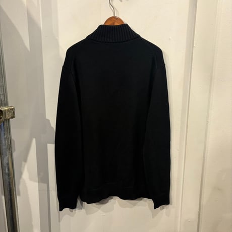 POLO RALPH LAUREN cotton half-zip sweater (XXL)