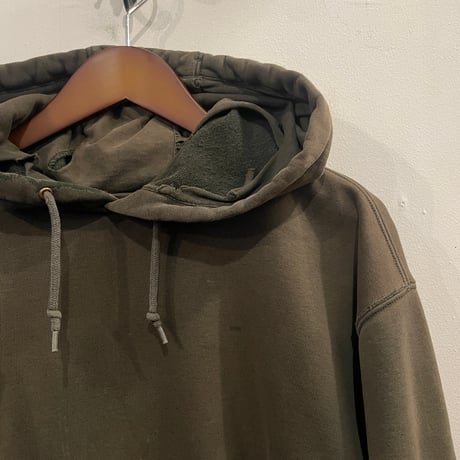 Carhartt bleched hole design hoodie (L)