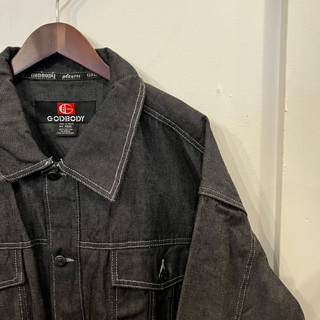 【Web限定】GODBODY wide denim jacket(3XL)