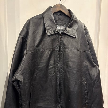 GINO QUALITY LEATHER Leather jacket (XL)