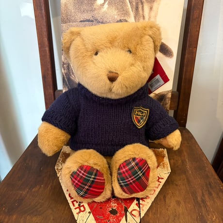 POLO RALPH LAUREN cookie patch 90s polo bear