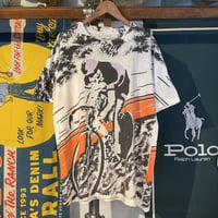 【web限定】No Brand "road racer" print tee