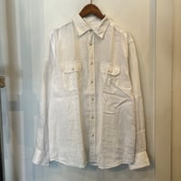 MERONA double pocket ilnen shirt (L)