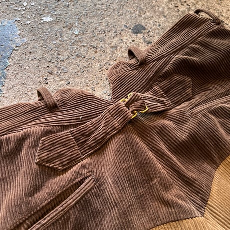BOWWOW NRA CORDUROY WORK TROUSERS (XL)