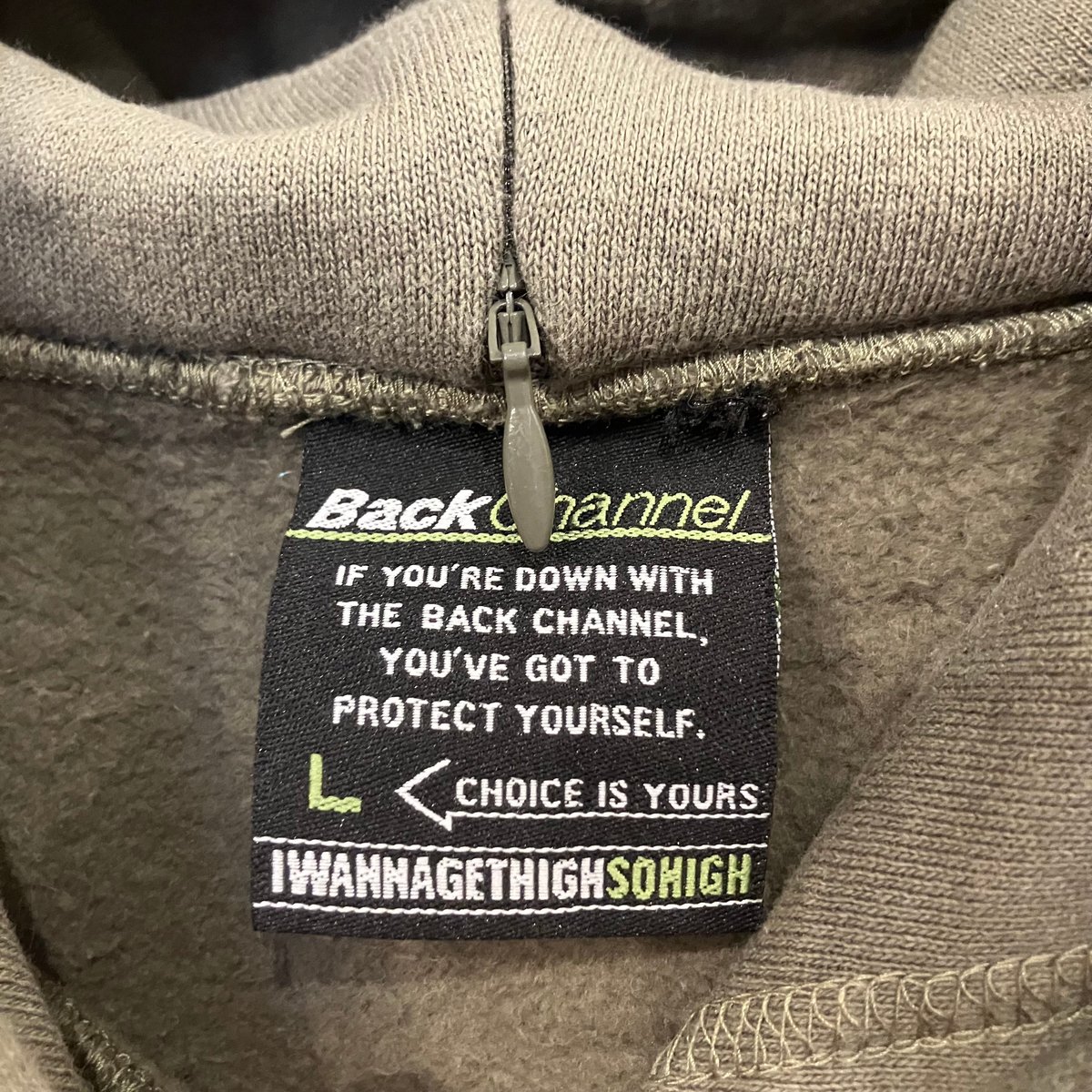 web限定】Back Channel raidback fabric hoodie(L) |