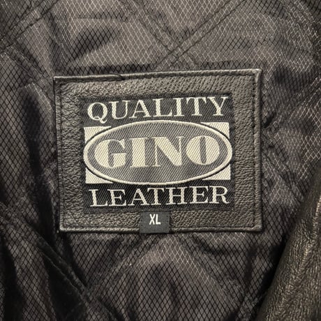 GINO QUALITY LEATHER Leather jacket (XL)
