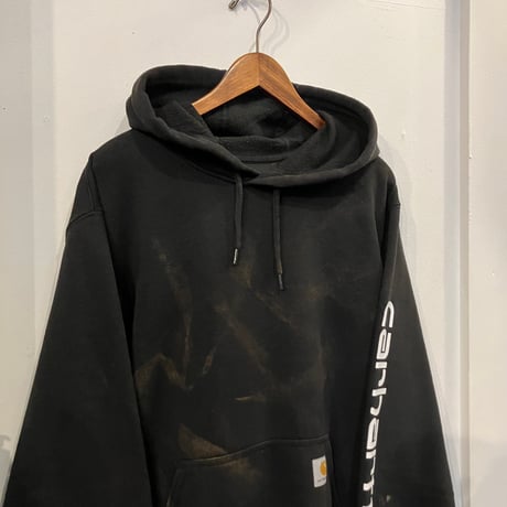 Carhartt bleached hoodie(L)