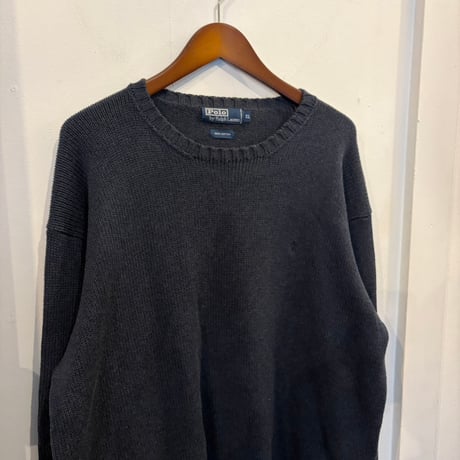 POLO RALPH LAUREN cotton sweater(XL)