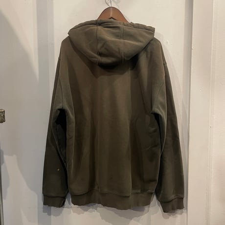 Carhartt bleched hole design hoodie (L)