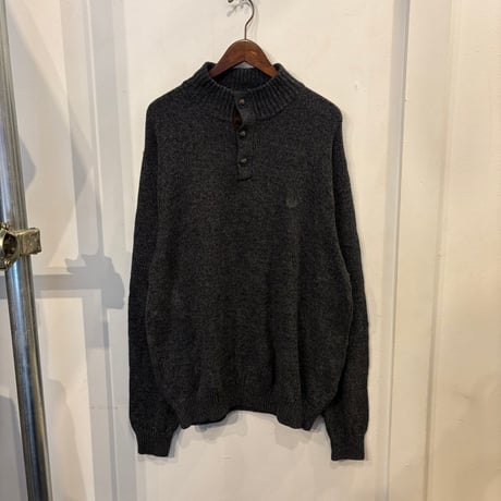 【Web限定】CHAPS by RALPH LAUREN half-button sweater(XL)