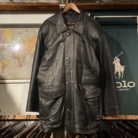 【web限定】D'HOMME A HOMME lamb lether middle jacket (L)