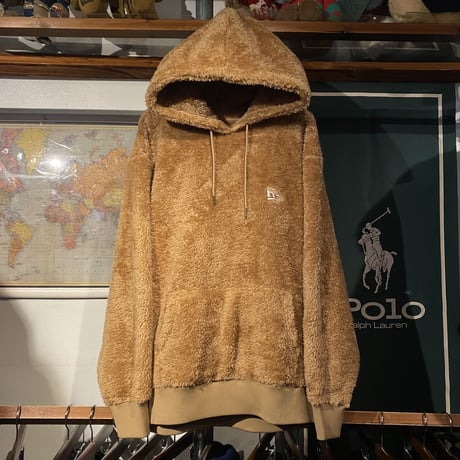 NEWERA oversized stretch boa hoodie (XL)