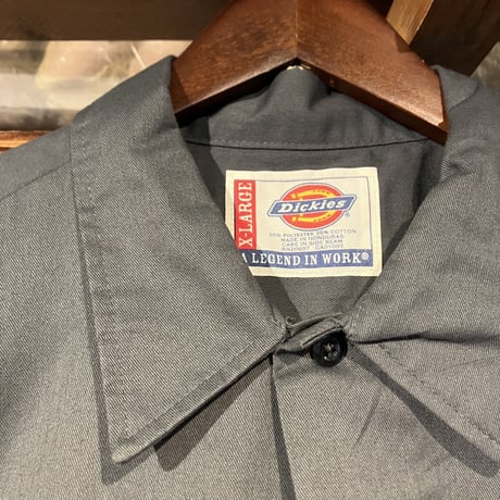 Dickies "BUDWISER" wappen l/s work shirt（XL)