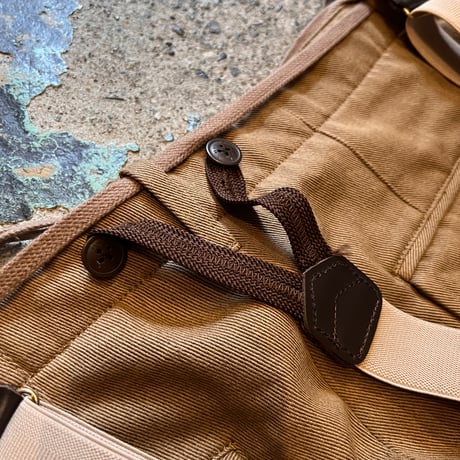 Mr. BATHING APE suspender utility pants (XL)