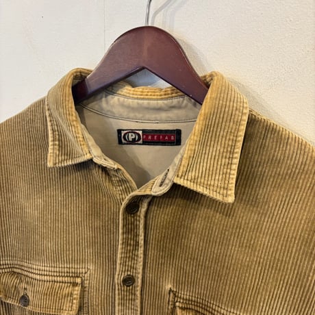 【web限定】PREFAB corduroy 2pocket shirt(L)