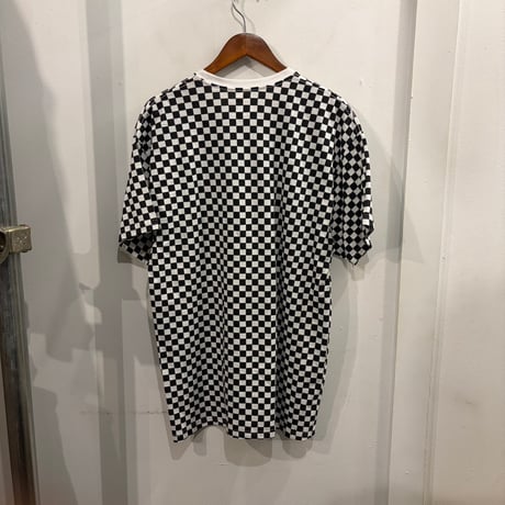 Supreme × Hanes checkerboard tagless tee (L)