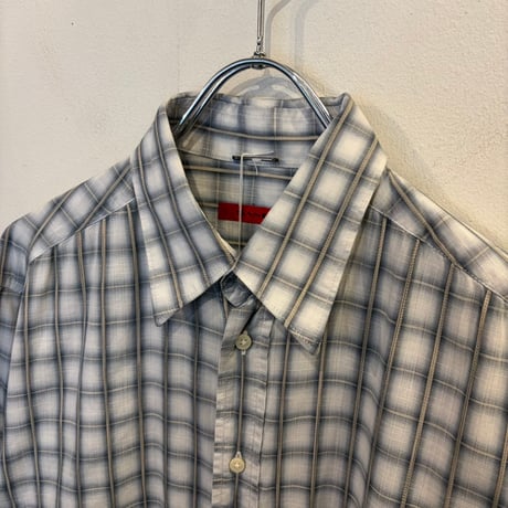 【Web限定】SAND smoke check shirt (M)