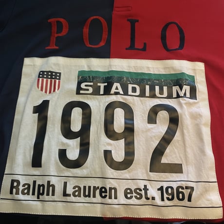 POLO RALPH LAUREN "1992" STADIUM polo shirt (S)