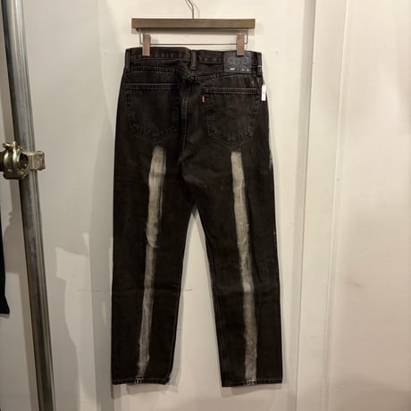【Web限定】LEVI'S 505 bleached denim jeans(32)