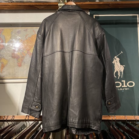 【web限定】D'HOMME A HOMME lamb lether middle jacket (L)