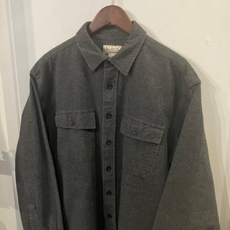 【web限定】L.L.Bean "2pocket" wool shirts(L)