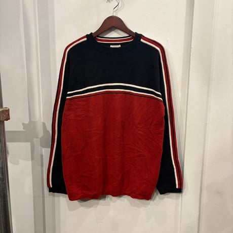 【web限定】ARIZONA 2tone knit cardiga (L)