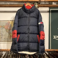 【web限定】TOMMY JEANS logo patch down jacket (XXL)