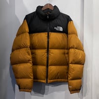 THE NORTH FACE DOWN JACKET yellow×black (S)