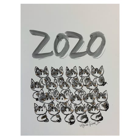 2020年ツインズ猫カレンダー