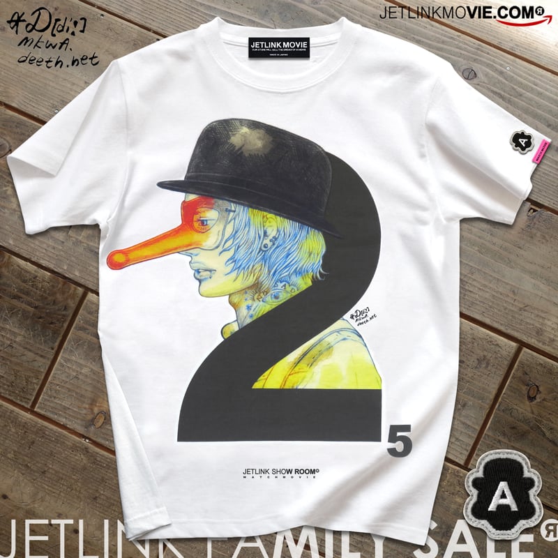 JETLINK25周年記念 THE FACE OF VIOLENCE 25 T-SHIRTS