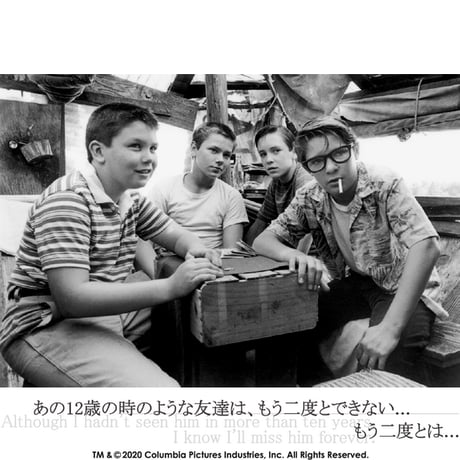 【東京コミコン2020開催記念品】映画「スタンド・バイ・ミー」STAND BY ME T-SHIRTS ver.Deep Forest