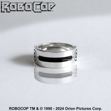 映画『ロボコップ』(1987年)より、ROBOCOP Silver Jewel Ring