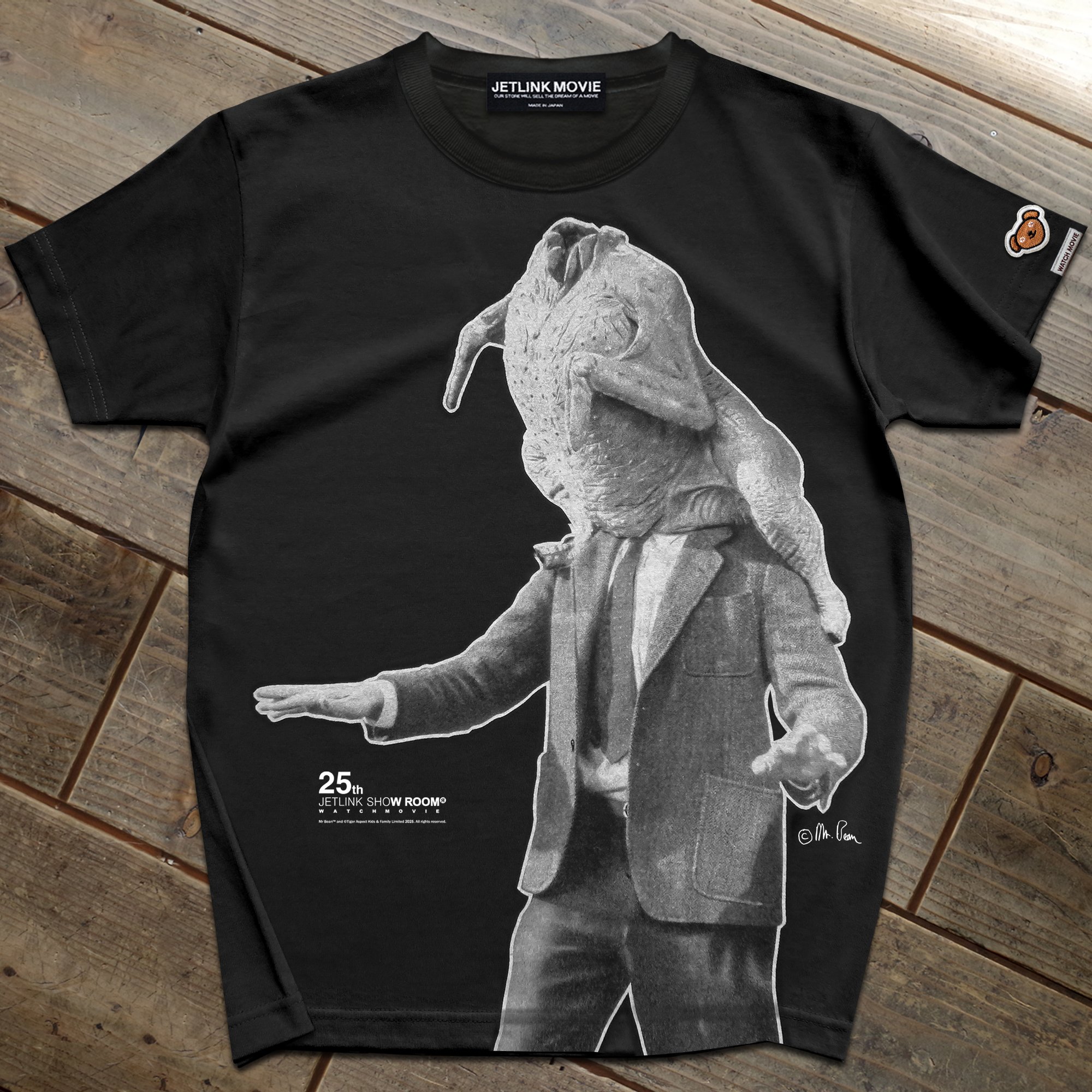 JETLINK25周年記念 MR.BEAN（ミスター・ビーン）THE HOLIDAY T-SH