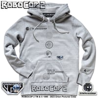 映画『ロボコップ２』(1990年)より、ROBOCOP 2 OMNI CORP HOODY